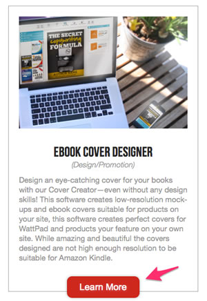 Sign up for the Adazing Cover Designer tool