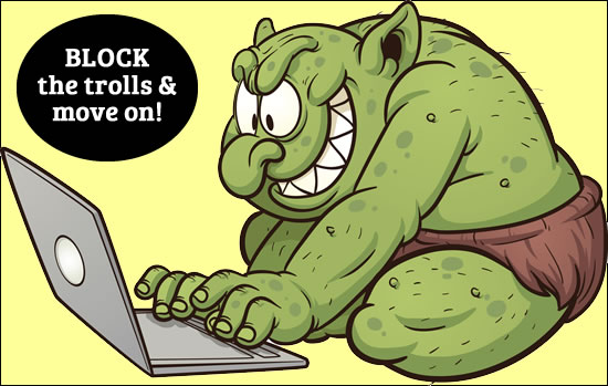 Twitter Mistakes to Avoid - Don't allow trolls to get the best of you.
