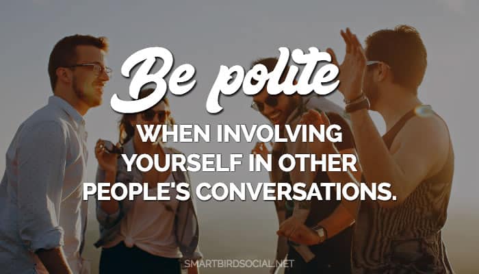 Twitter engagement - be polite