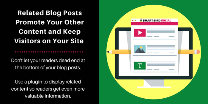 Website improvements such as a related posts plugin help you and your customers.