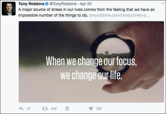 Custom Content for Business - Tony Robbins