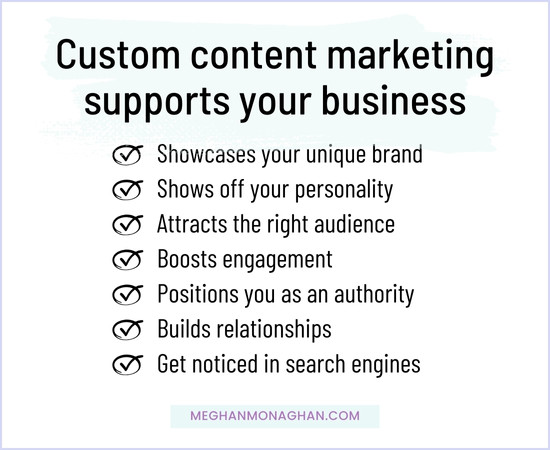 Custom Content for Business - The Benefits