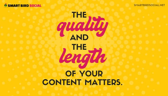 Blogging SEO Benefits You Don't Want to Overlook - your content's quality and length matter to SEO benefits.