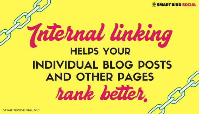 Blogging SEO Benefits You Don't Want to Overlook - Internal linking