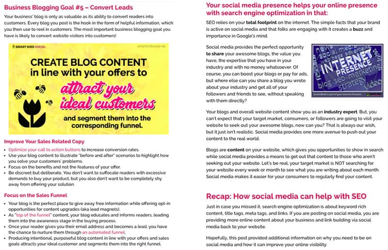 SEO blogging tips: Format your content with headers
