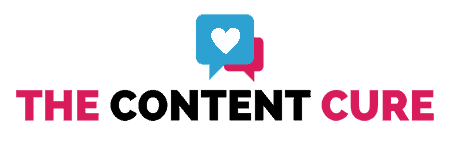 The Content Cure logo - Done For You Social Media Content for Personal Brands