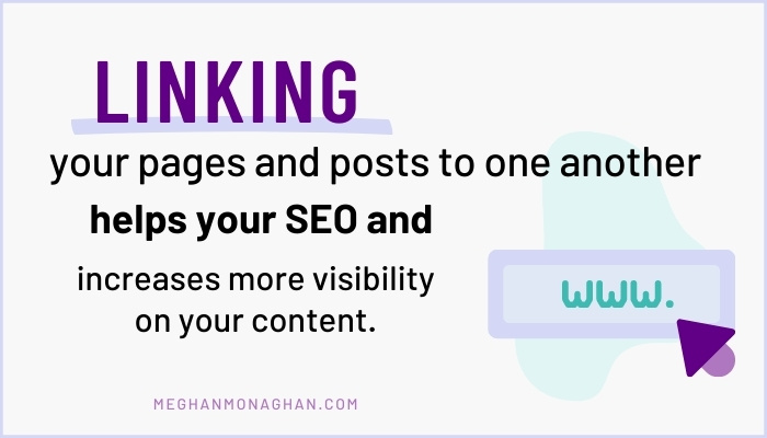seo tip - link posts throughout your site to help rank higher