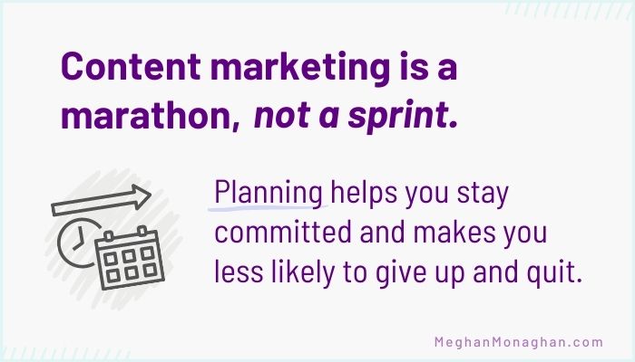 marketing requires commitment