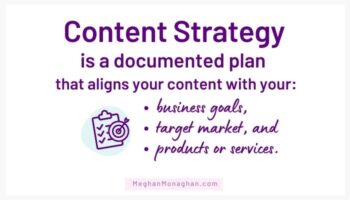 Content Strategy in 3 Steps for Beginners
