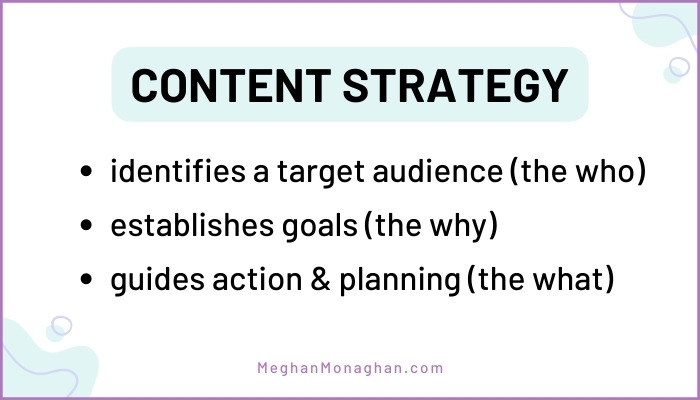 content strategy - some benefits