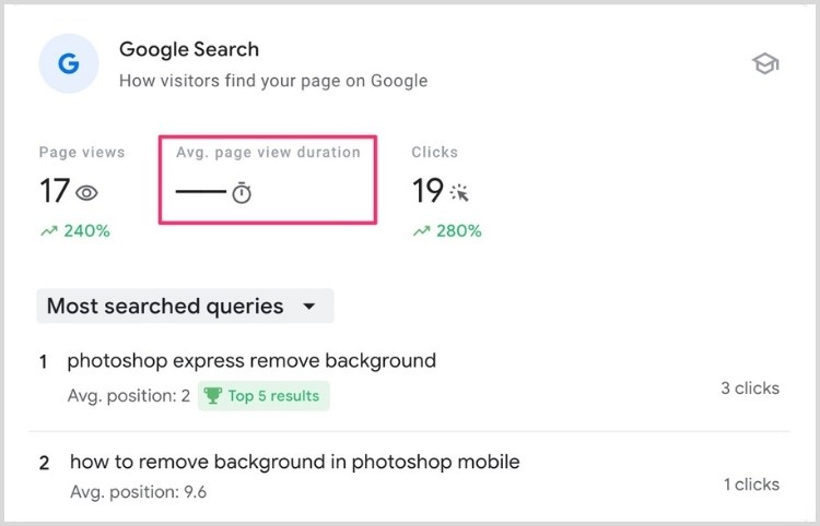 Google Search Consult screenshot