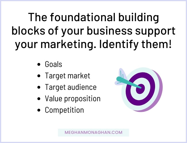 the building blocks of business support marketing