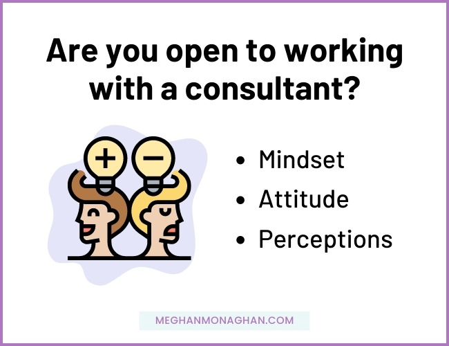 before hiring a content marketing consultant - assess your attitude and mindset