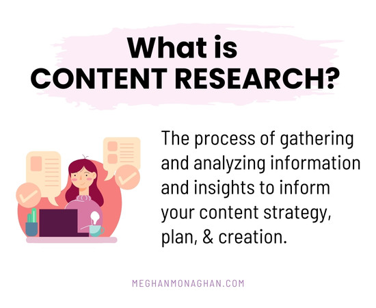 what is content research